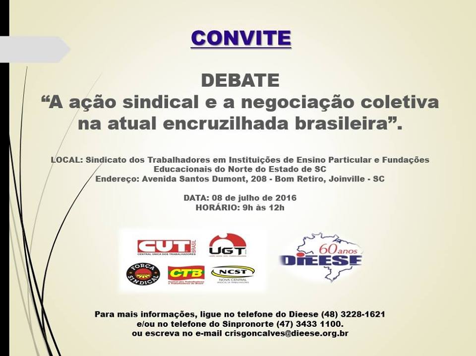 Movimento Sindical debate o cenário nacional e as negociações coletivas